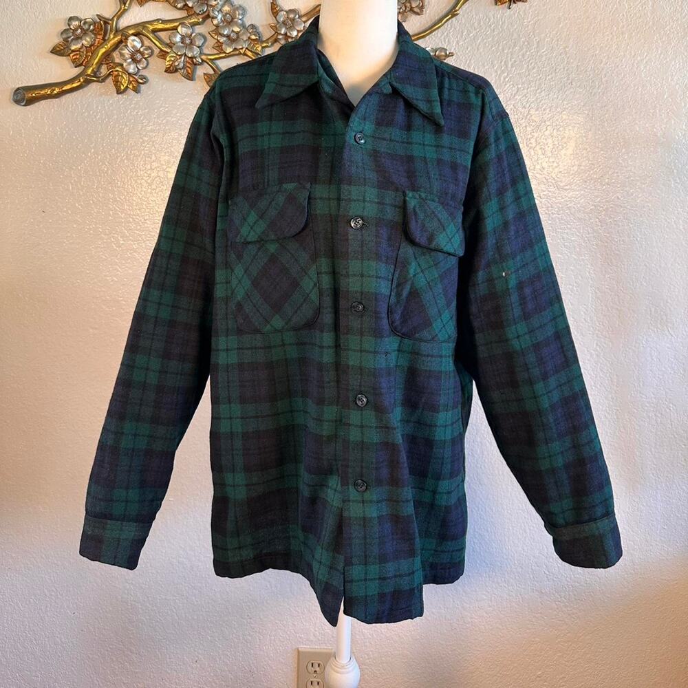 Authentic Vintage Pendleton Wool Flannel - image 1
